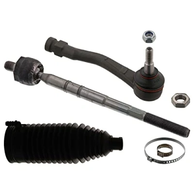 Imagen de FEBI BILSTEIN 44933 Barra de dirección Eje delantero, derecha con tuercas abrazaderas, manguito CITROËN: Berlingo / First I