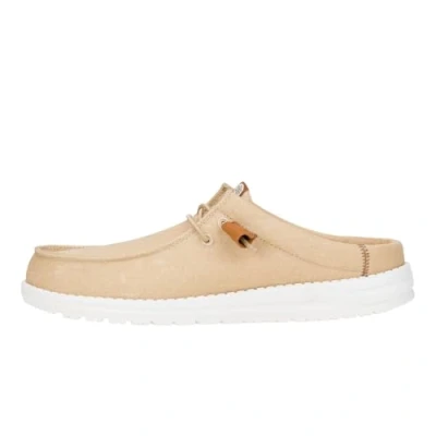 Imagen de Heydude Wally SLIP Stretch Sandalias planas, Hombre, Talla: 43, Tan white Zapatos