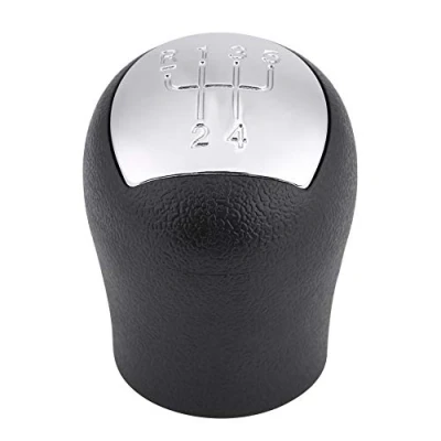 Imagen de Terisass pomo de palanca cambios, estilo coche, 5 velocidades, botón adecuado para clio 2, PHASE, KANGOO cambio 2+pomo cl