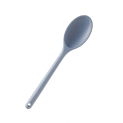 Imagen de mastrad F10614 Cuchara Hueca de Cocina Preparación, cocción, Mezclar Uniblock Silicona No Raya Las cacerolas Gris