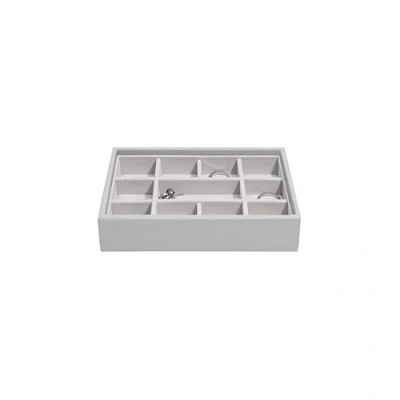 Imagen de Stackers Joyero de color gris con diseño piedras
