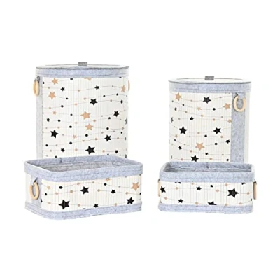 Imagen de DKD Home Decor Juego de cestas, Bambú, Estándar