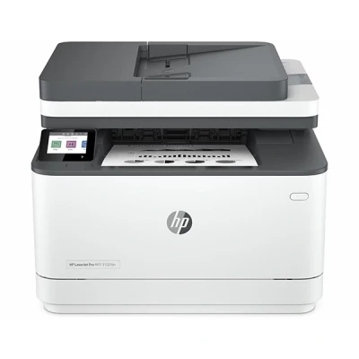 Imagen de HP Laserjet Pro 3102fdn 3G629F, Impresora Láser A4 Multifunción Monocromo doble cara automática, Escaner, Copiadora, Fax (33ppm, Ethernet, Procesador 800MHz, Memoria 512MB, Smart App) Blanca y Gris