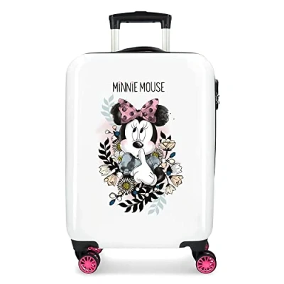 Imagen de Disney Minnie Style Maleta de cabina Multicolor 37x55x20 cms Rígida ABS Cierre combinación 38.4L 2,9Kgs 4 Ruedas Dobles Equipaje Mano