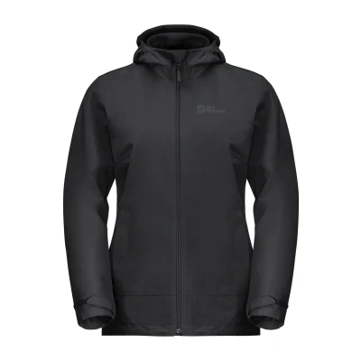 Imagen de Jack Wolfskin Moonrise 3IN1 Chaqueta outdoor, Mujer, Talla: XS, Black