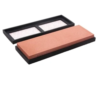 Imagen de WJLYDM Afilador de Cuchillos Profesionales Piedra afilar Piedras con Agua(400 Grit)