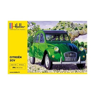 Imagen de Heller 80765 Maqueta para Construir Citroen 2 CV 1/24ème