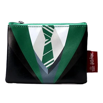 Imagen de Harry Potter Monedero Uniforme Slytherin Accesorios de Merchandise, Black, 9X13cm,