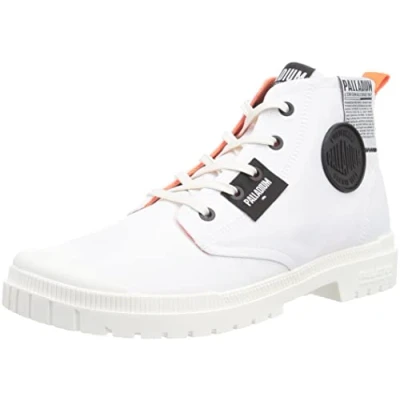 Imagen de Palladium Overlab Unisex Botines con cordones, Talla: 44.5, Star white Zapatos
