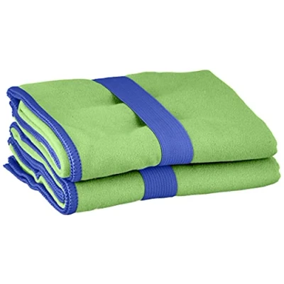 Imagen de Playshoes Toalla Multifuncional Unisex, de baño Microfibra, Manta portátil, Verde, 40 x 80 cm