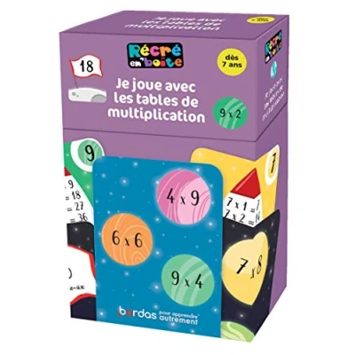 Imagen de Récré en boîte Je joue avec les tables de multiplications
