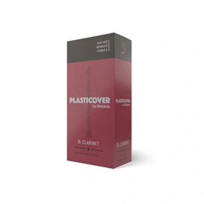 Imagen de Rico Plasticover 1.5 Strength Reeds for Bb Clarinet (Pack of 5)