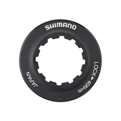 Imagen de SHIMANO Center Lock Ferrule for Internal Closing on SM RT81, Unisex Adult, Negro, One Size