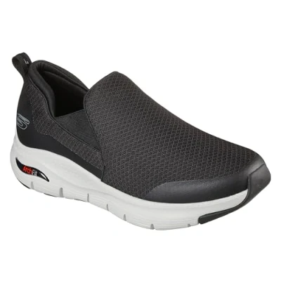 Imagen de Skechers Arch Fit Banlin, Zapatillas para Hombre, Negro / Blanco, 43 EU