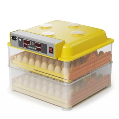 Imagen de WilTec Incubadora 112 Huevos automática Incubación Criadero Control Temperatura Nacedora Aves