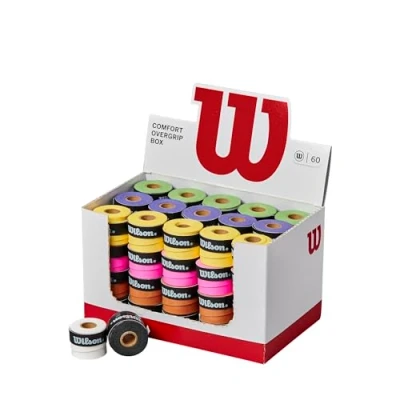 Imagen de Wilson Recambios de Sobreempuñaduras Ultra Overgrip, Suave, Fino, Óptima Absorción del Sudor y la Humedad