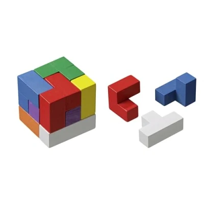 Imagen de Philos 3519 Soma Cube, Colorido, Juego de Puzzle