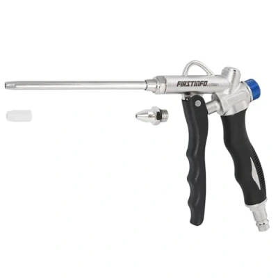 Imagen de FIRSTINFO A18565EU Pistola de aire soplado con regulador flujo 2 boquillas
