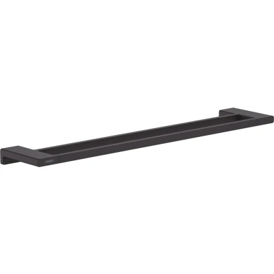 Imagen de hansgrohe AddStoris Toallero de baño doble, negro mate, 41743670