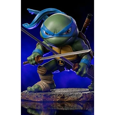 Imagen de Iron Studios TMNT Leonardo Minico Estatuas, Multicolor, Standard (84057)