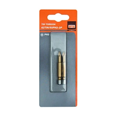Imagen de Bahco 62TIN/50PH2 2P Carton 2 Puntas Ph2 50Mm 1/4 Tin