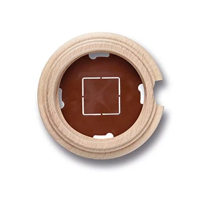 Imagen de Fontini garby Peana p/tubo/cable 1 elemento horizontal vertical natural