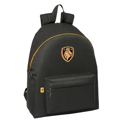 Imagen de Safta KINGS LEAGUE ULTIMATE MÓSTOLES Day Pack Infantil, Mochila Calidad y Máxima Resistencia, Cómoda Versátil, 33x15x42 cm, Color Negro
