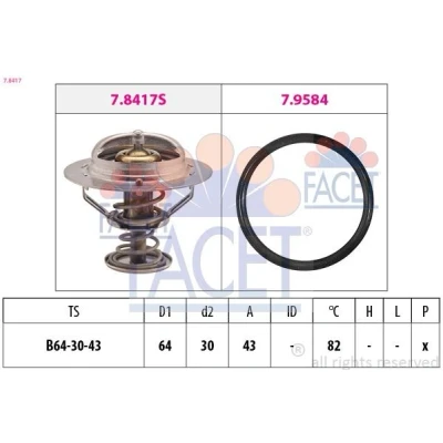 Imagen de Termostato, refrigerante FACET 7.8417