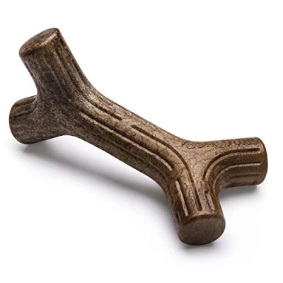 Imagen de Benebone Juguete masticable Indestructible para Perros masticadores agresivos, rompedor de aburrimiento Resistente Larga duración Perros, Sabor a Madera Arce Real, Grandes,