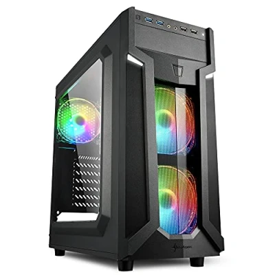 Imagen de Caja SHARKOON VG6 W RGB Negro