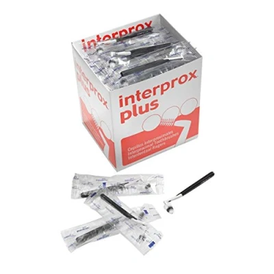 Imagen de Interprox Plus Cepillo interdental caja de 80 (negro XX maxi)