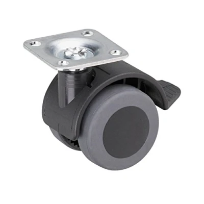 Imagen de Meister doble Rollo 40 mm de diámetro con tope Decoración. 38 x Placa TPR ruedas 30 kg, Transporte Contenedor Muebles 802230
