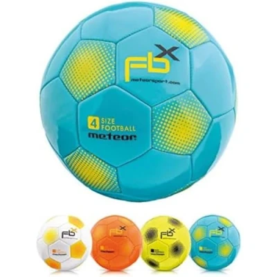 Imagen de meteor Balón de Fútbol para Niños y Juventud Adultos Tamaño 5 4 3 1 Ejercicio Al Aire Libre Juego Entrenamiento Football (#4, Azul)