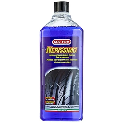 Imagen de Ma Fra, Nerissimo, Goma Líquida Concetrada Negra con Alto Poder de Ocultación, Protege, Revitaliza y Conserva el Color sin Necesidad cocer, 1000ml
