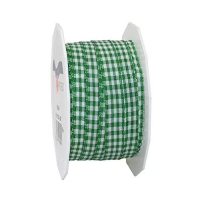 Imagen de Präsent Lazo, Verde/Blanco, 40 mm 25 m