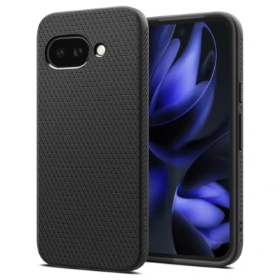 Imagen de Spigen Liquid Air TPU Back Cover Negro Google Pixel 9a