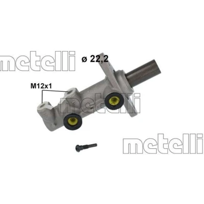 Imagen de METELLI 05 1236 Cilindro Maestro de Freno 22,20 Aluminio HYUNDAI: SANTA FE 2
