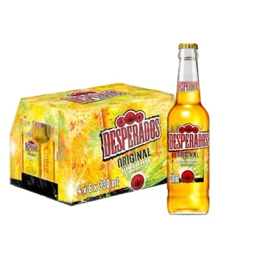 Imagen de Desperados Cerveza Caja de 24 Botellas x 330 ml Total: 7.92 L