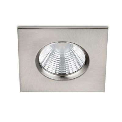 Imagen de Trio Lighting Foco empotrado LED Zagros IP65 níquel, angular