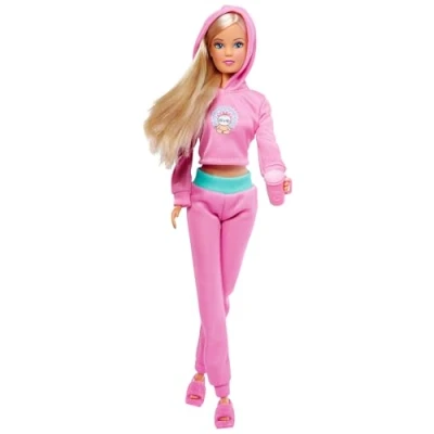 Imagen de Simba muñeca con Traje de chándal, Bebida, Tablet y Zapatos geniales, 29 cm, a Partir 3 años, 105733561