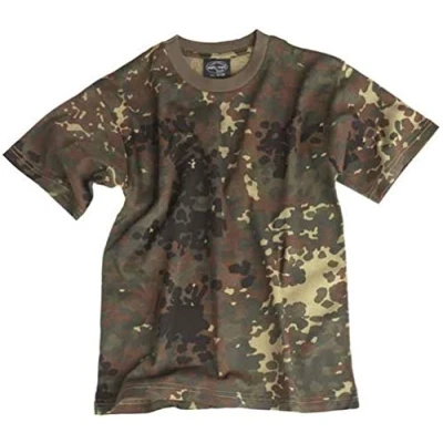 Imagen de Camiseta infantil de camuflaje, color tamaño medium