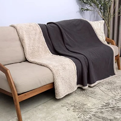 Imagen de Catalonia Classy Manta Impermeable para Mascotas, Perros de orina Rosa Cama café, Funda Protectora Suave Reversible Muebles Grandes