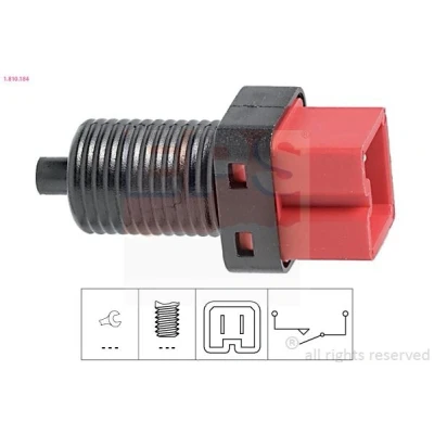 Imagen de EPS 1.810.184 Interruptor luces freno mecánico Made in Italy OE Equivalent PEUGEOT: 206 Hatchback, 307 607 Berlina