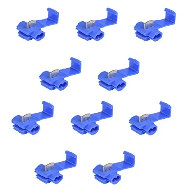 Imagen de Movilideas 10 robacorrientes Scotch lock empalme rápido, Conector Cable. Azul
