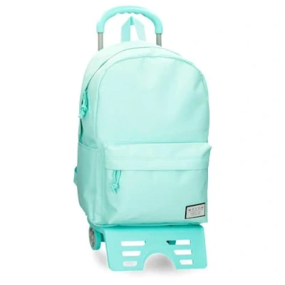 Imagen de Movom Always on The Move Mochila Escolar con Carro Azul 31,5x45x15 cms Poliéster 21,26L