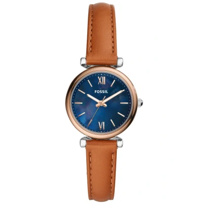 Imagen de Fossil Carlie MINI Reloj, Mujer, Talla: One Size, Brown