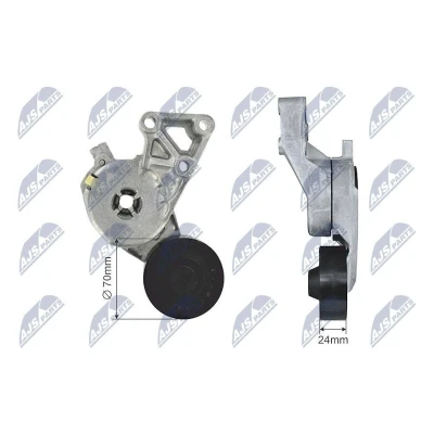 Imagen de NTY RNK AU 020 Polea Tensora SEAT: Ibiza 3, Leon I Hatchback, 2, VOLKSWAGEN: Golf 4, 5, Polo IV AUDI: A3 Hatchback