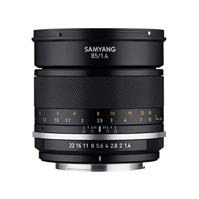 Imagen de Samyang Objetivo para cámara, 85 mm F1.4 MK2 Canon Negro