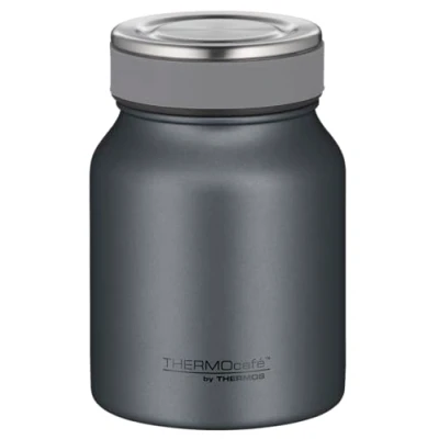 Imagen de THERMOcafé by THERMOS TC Food Jar Graphite Grey Mat Recipiente térmico con aislamiento (0,50 L, acero inoxidable, a prueba de fugas, apto para lavavajillas, oficina y viaje)