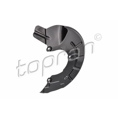 Imagen de TOPRAN 116 445 Chapa Protectora de Disco Freno Eje delantero, izquierda VOLKSWAGEN: Polo V Hatchback, SEAT: Ibiza 3